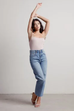 Tobi Days Off Cami Bodysuit - Mauve