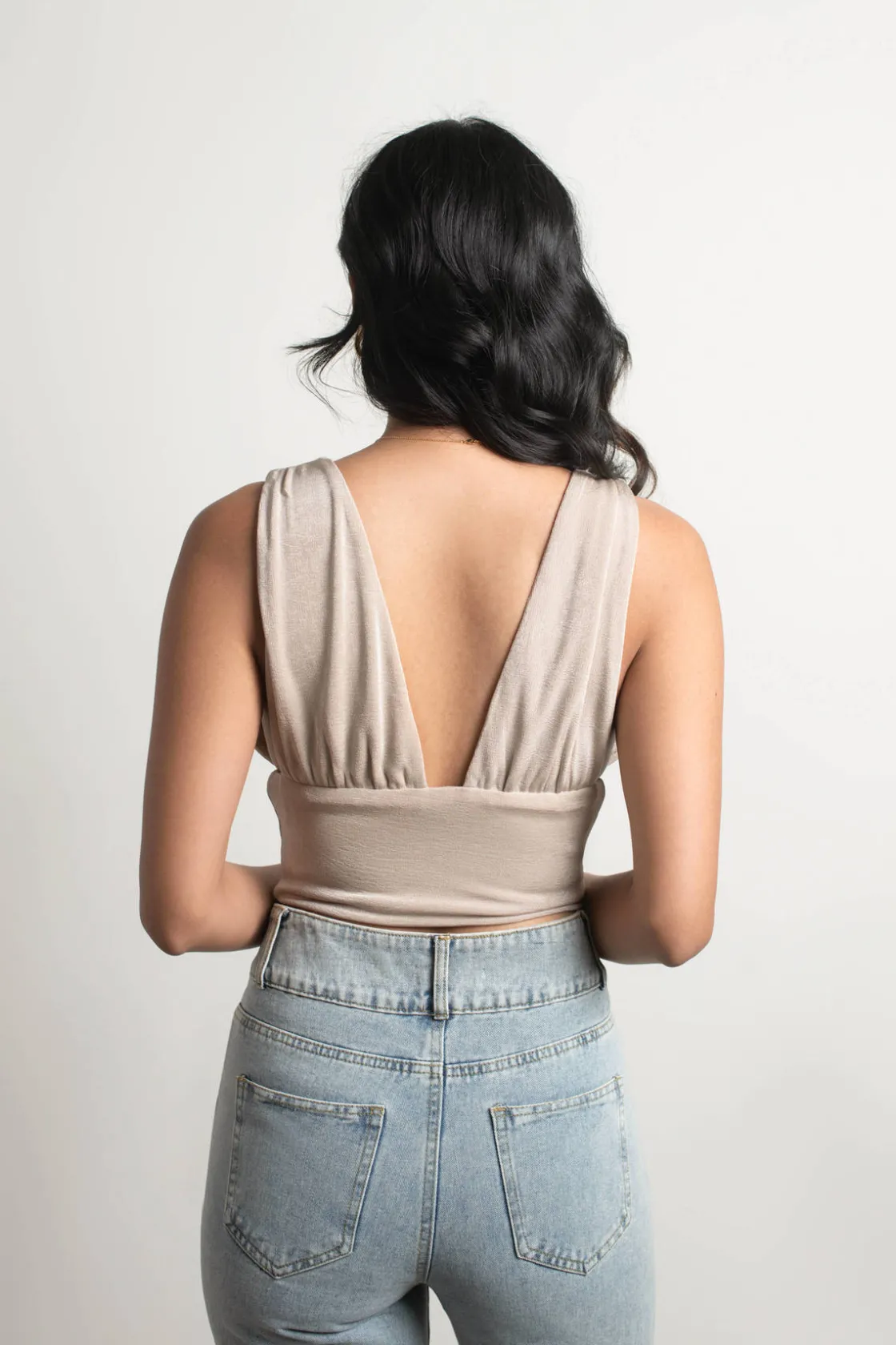Tobi Dazed And Confused Crop Top - Green