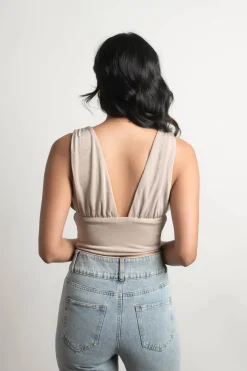 Tobi Dazed And Confused Crop Top - Green