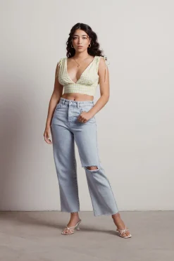 Tobi Delacroix Crop Top -