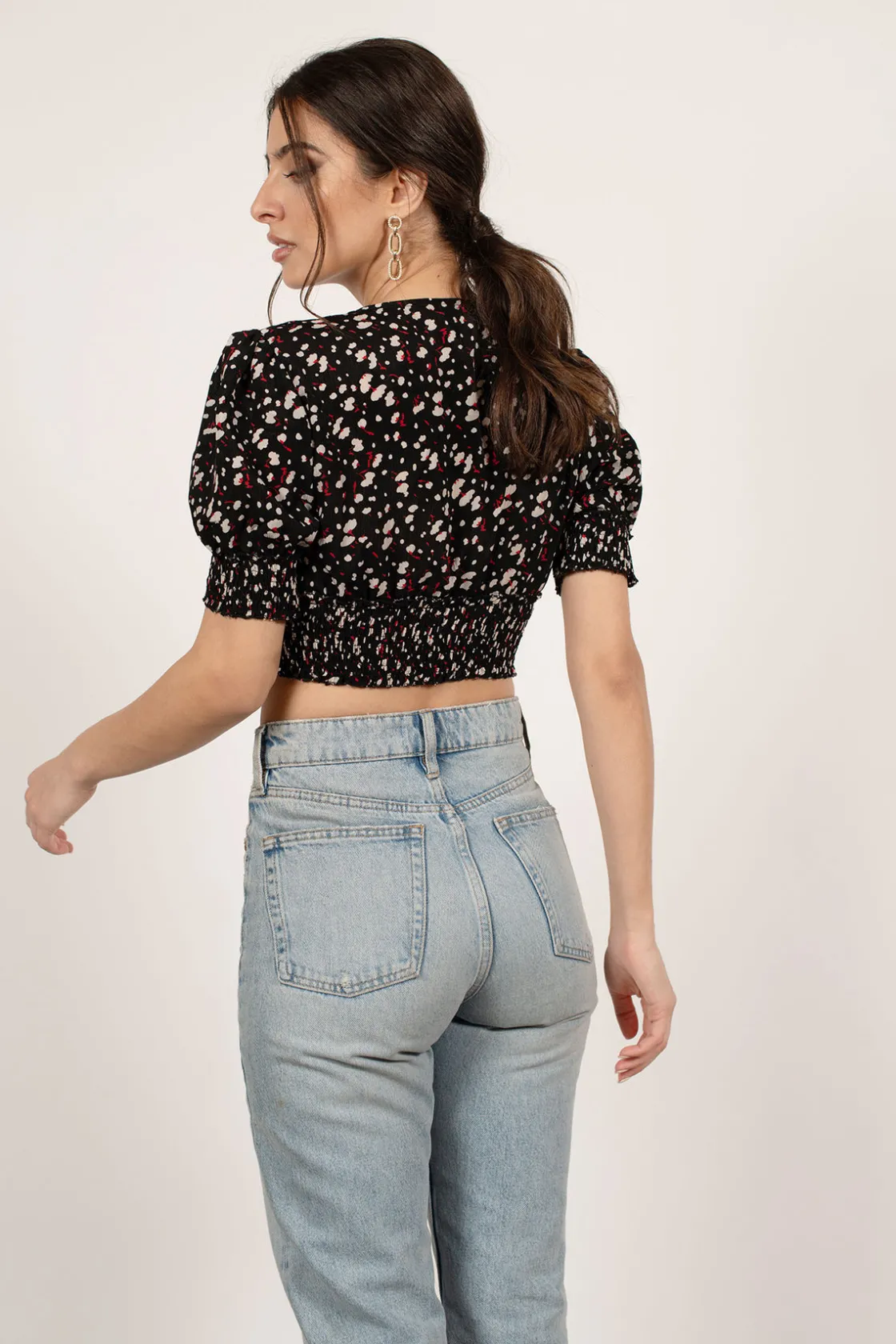 Tobi Delphine Crop Top -