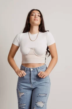 Tobi Dial My Number Corset Top -