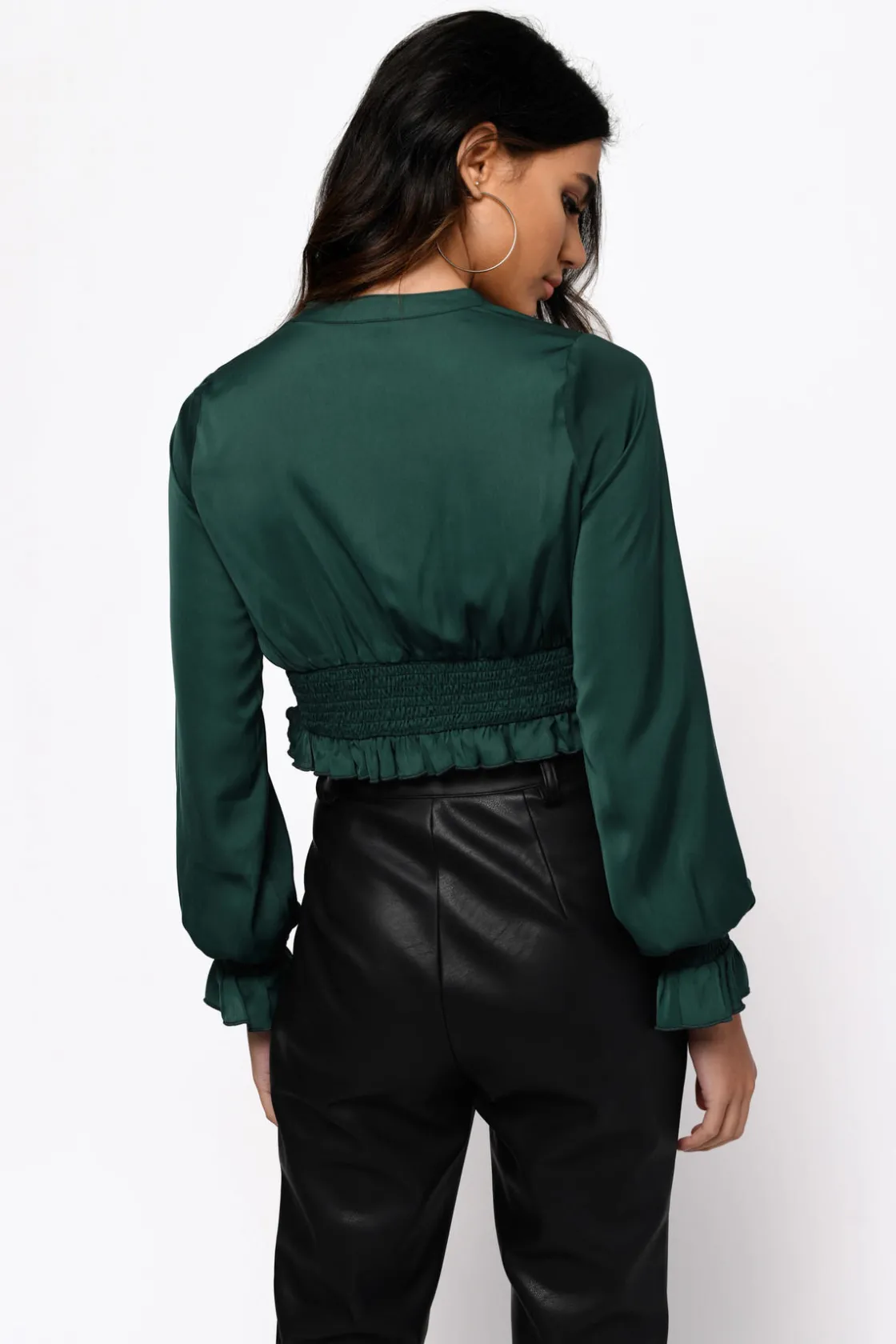 Tobi Diana Smocked Blouse -