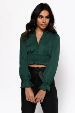 Tobi Diana Smocked Blouse -