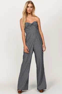 Tobi Don't Play Strapless Jumpsuit -