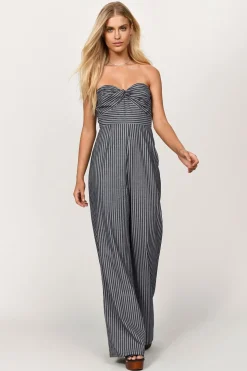 Tobi Don't Play Strapless Jumpsuit -