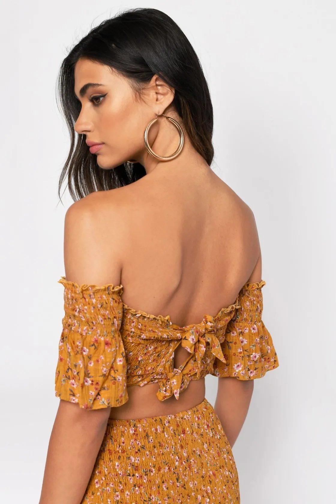 Tobi Double Time Crop Top -