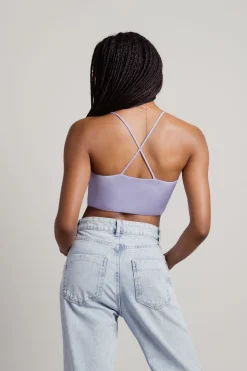 Tobi Drive To Malibu Crop Top - Chartreuse