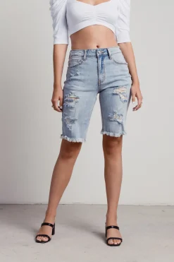 Tobi Dylan Distressed Shorts -