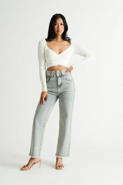 Tobi Eagerly Anticipate Crop Top - Hunter Green