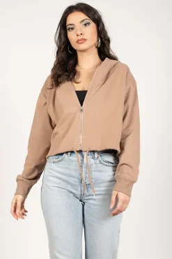 Tobi Ease Up Zip Up Hoodie -