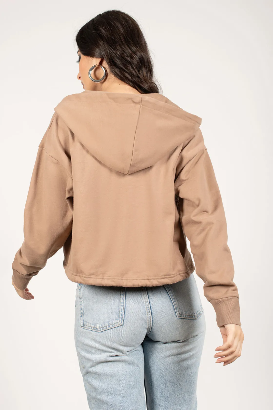 Tobi Ease Up Zip Up Hoodie -