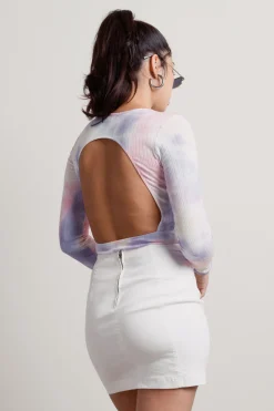 Tobi Eloise Denim Mini Skirt -