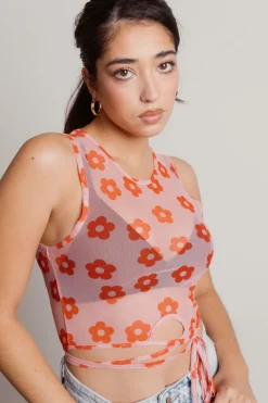 Tobi Emi Crop Top - Ginger