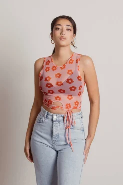 Tobi Emi Crop Top - Ginger