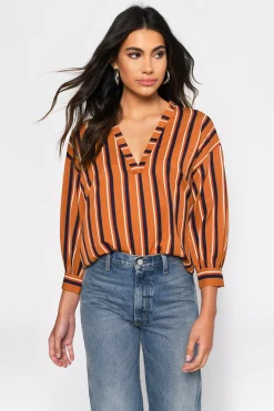 Tobi Etta Stripe Blouse -