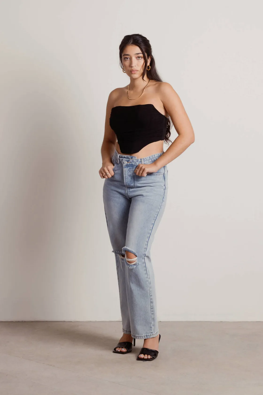 Tobi Eunji Corset Top - Off White