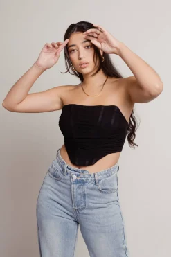Tobi Eunji Corset Top - Off White