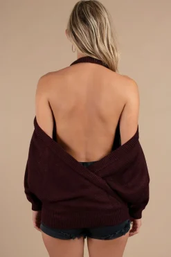 Tobi Evana Oversized Sweater - Olive