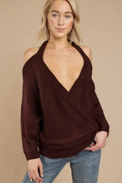Tobi Evana Oversized Sweater - Olive