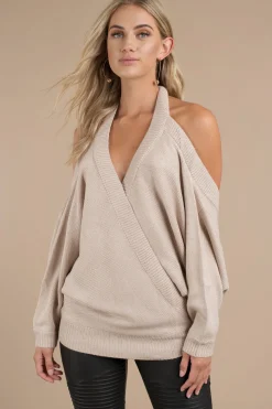 Tobi Evana Oversized Sweater - Olive