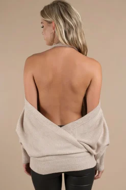 Tobi Evana Oversized Sweater - Olive