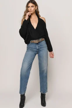 Tobi Evana Oversized Sweater - Olive