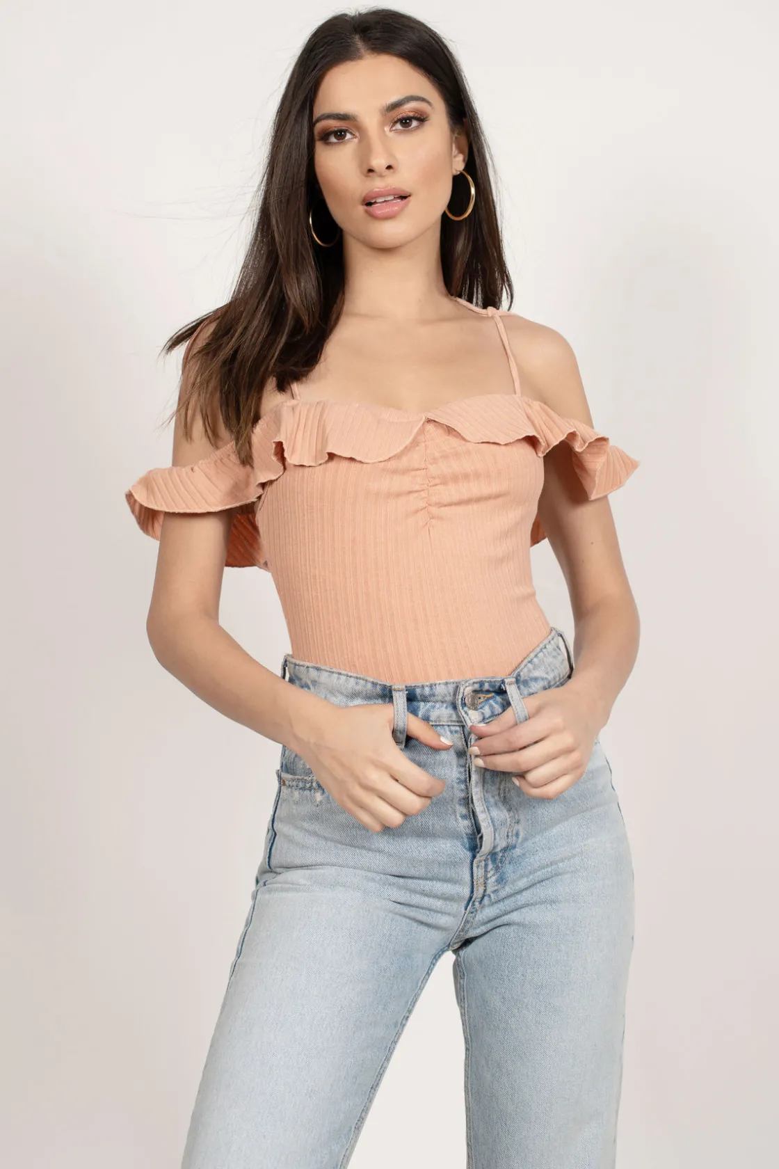 Tobi Evelyn One Shoulder Bodysuit -