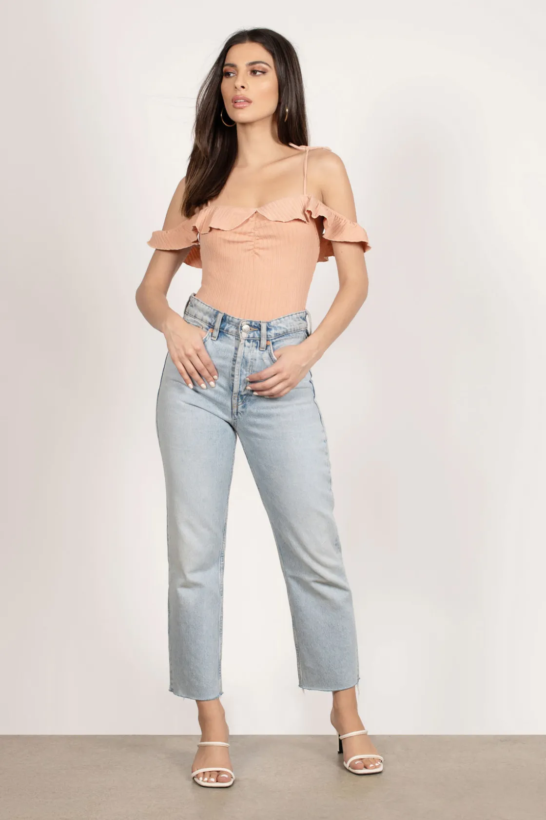 Tobi Evelyn One Shoulder Bodysuit -