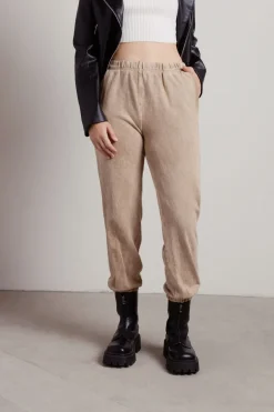 Tobi Everyday French Terry Sweatpants - Olive