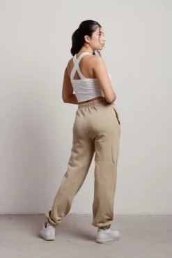 Tobi Everyday French Terry Sweatpants - Olive