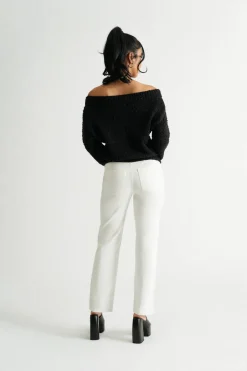 Tobi Extra Sweet Off The Shoulder Sweater -