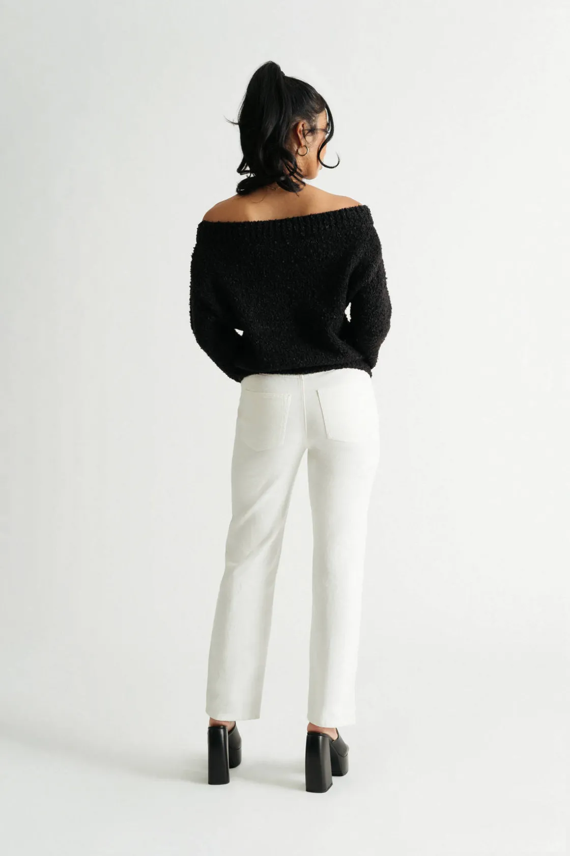 Tobi Extra Sweet Off The Shoulder Sweater -