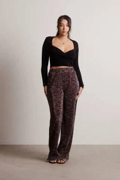 Tobi Fall For It All Slinky Twist Crop Top