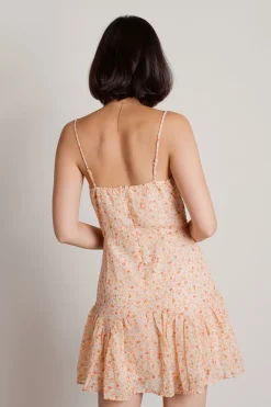 Tobi Feeling So Pretty Floral A-line Mini Dress -