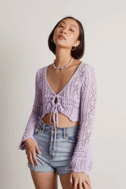 Tobi Festive Minds Crop Top -