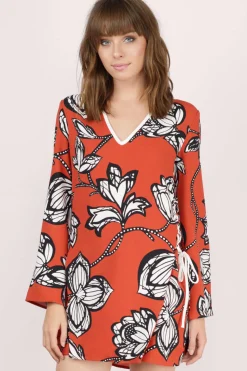 Tobi Finders Keepers Fly Away Long Sleeve Mini Dress -