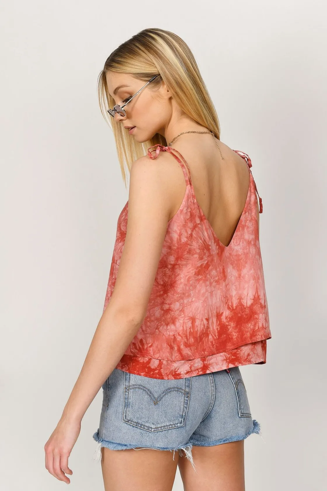 Tobi Fiona Tie Dye Blouse -