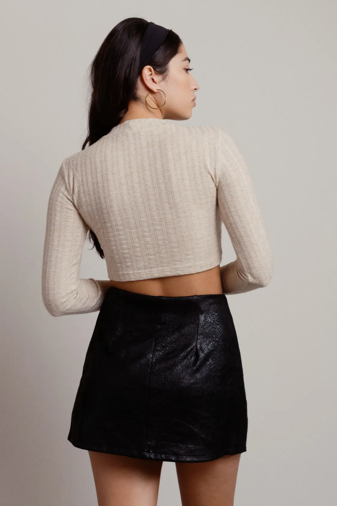 Tobi Fire Within Crop Top -