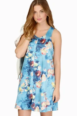 Tobi Floral Fields Floral Racerback Mini Dress -