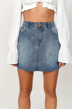 Tobi Florence Denim Mini Skirt -