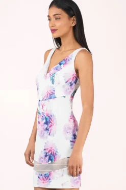 Tobi Flow With Me Floral Bodycon Mini Dress -