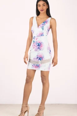 Tobi Flow With Me Floral Bodycon Mini Dress -