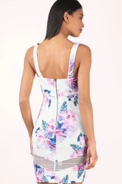 Tobi Flow With Me Floral Bodycon Mini Dress -