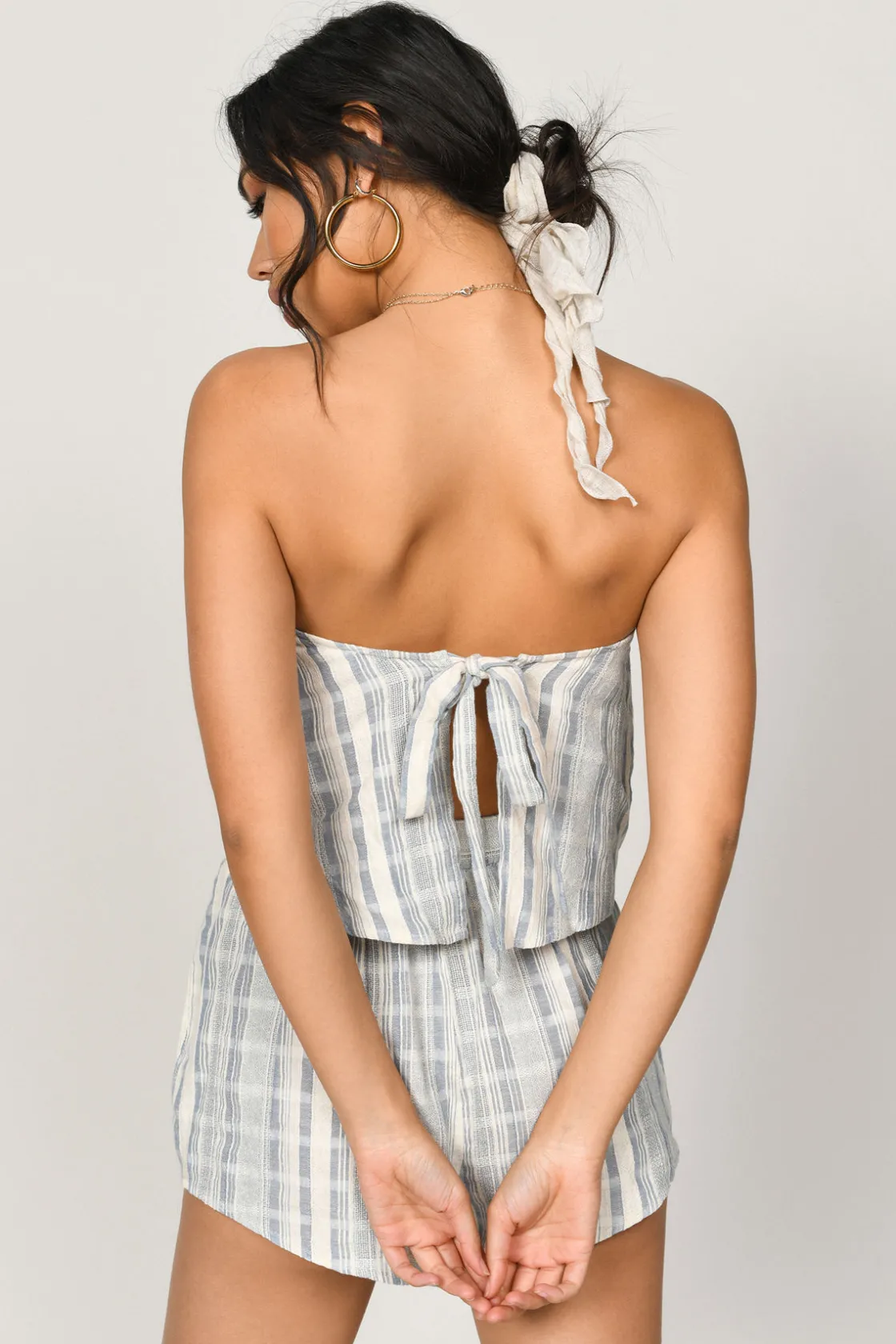 Tobi Fly Away Crop Top - Black