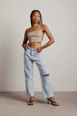 Tobi Fly Me Out Crop Top -