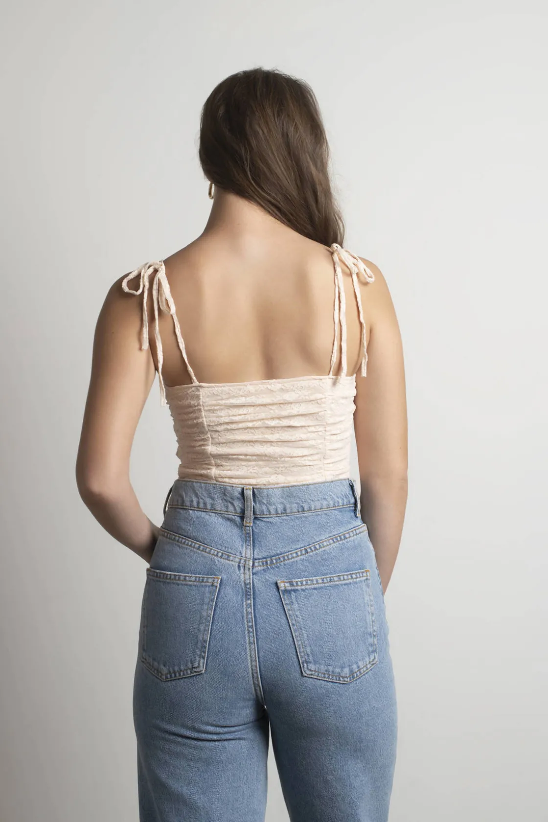 Tobi Folies Lace Bodysuit - Wine