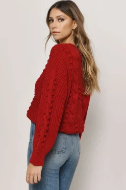 Tobi Forever Ours Knit Sweater - Mocha