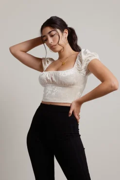Tobi Forget It All Crop Top -