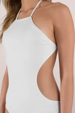 Tobi Frankie Backless Bodysuit - Mocha